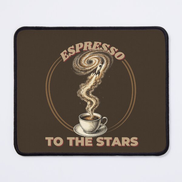 Item preview, Espresso To The Stars Rocket Ship Coffee Galaxy designed and sold by DNBY.