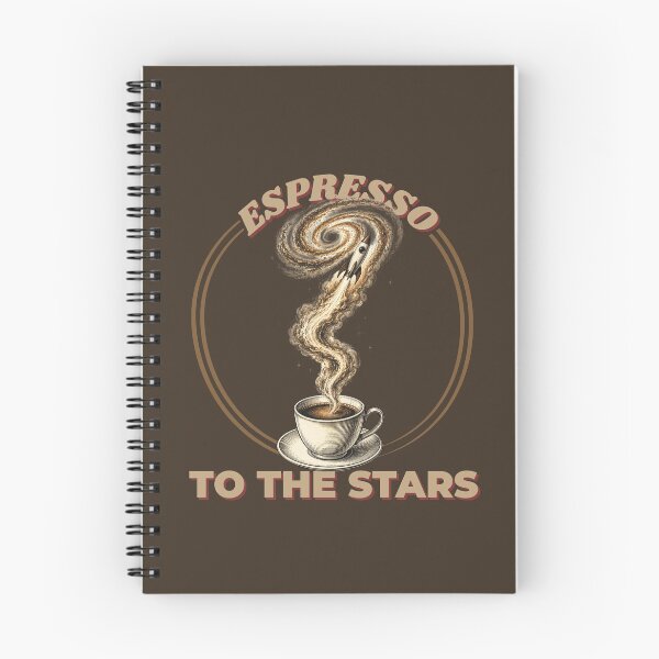 Item preview, Espresso To The Stars Rocket Ship Coffee Galaxy designed and sold by DNBY.