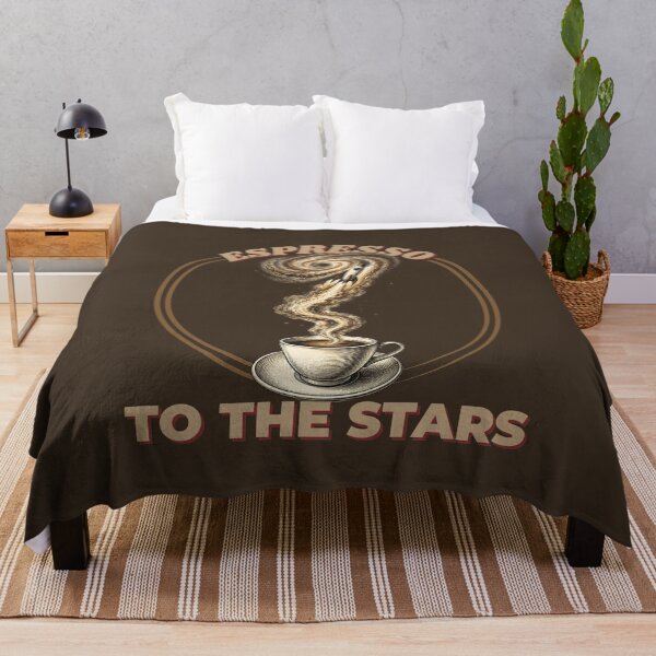 Item preview, Espresso To The Stars Rocket Ship Coffee Galaxy designed and sold by DNBY.