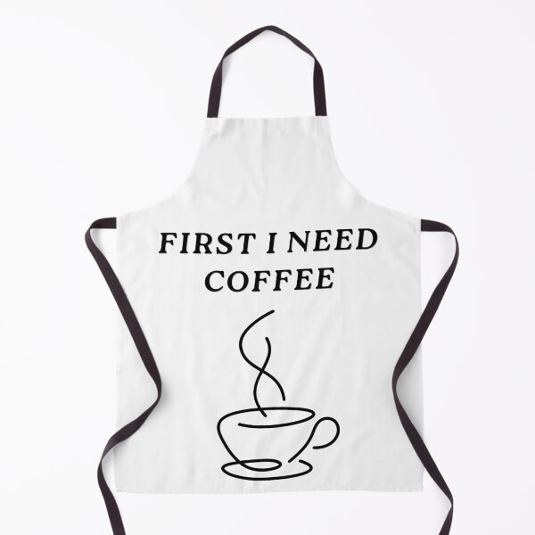 Item preview, First I Need Coffee designed and sold by outlineArts.