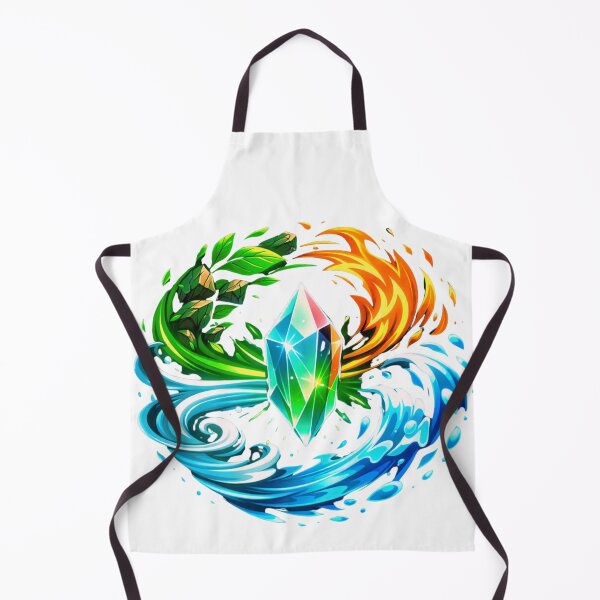 Item preview, Nature’s Core – Elemental Crystal Energy Circle designed and sold by GabeMountainArt.