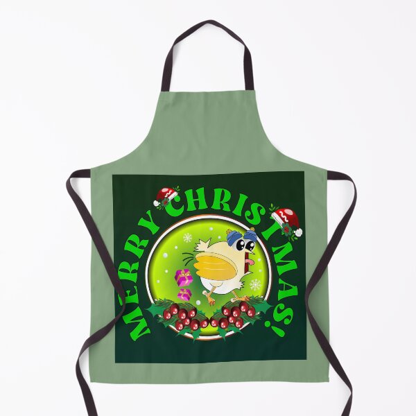 Item preview, Merry Christmas Chicken designed and sold by minimalartstory.