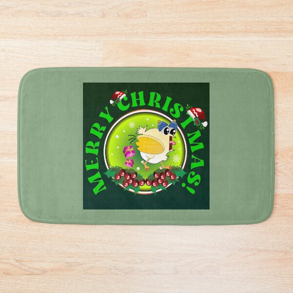Item preview, Merry Christmas Chicken designed and sold by minimalartstory.