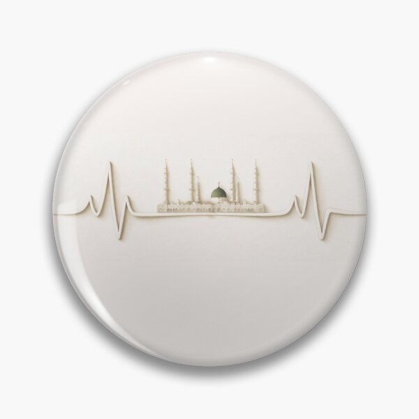 Item preview, Heartbeat of Faith – Masjid Nabawi Minimalist Islamic Line Art designed and sold by D-Islamic.