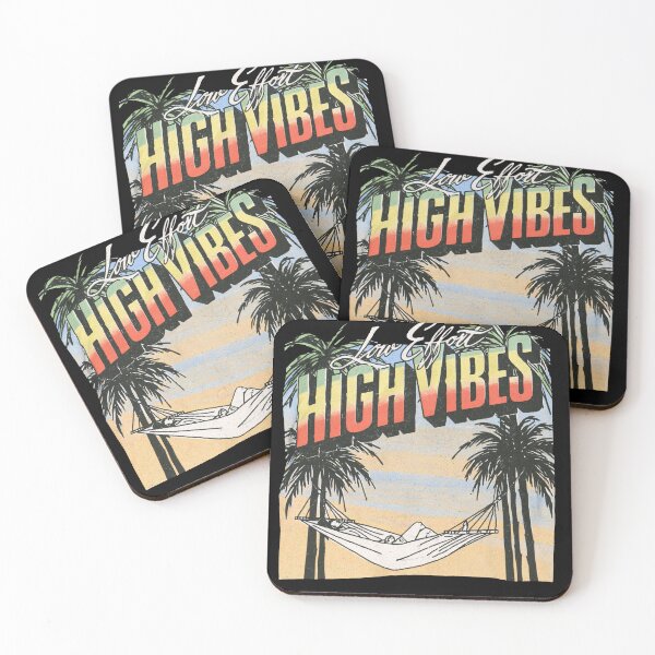 Item preview, Low Effort High Vibes designed and sold by GrooveAndGlow.