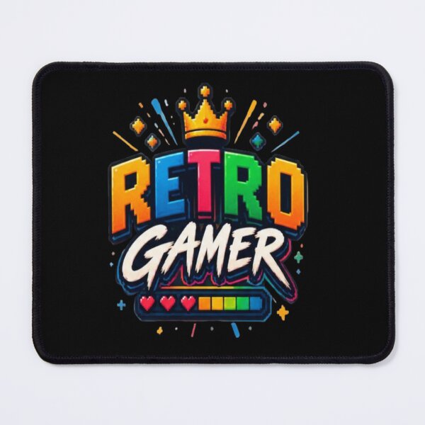 Item preview, Retro Gamer – Vintage Gaming Room Pixel Art Design designed and sold by v6ziix.