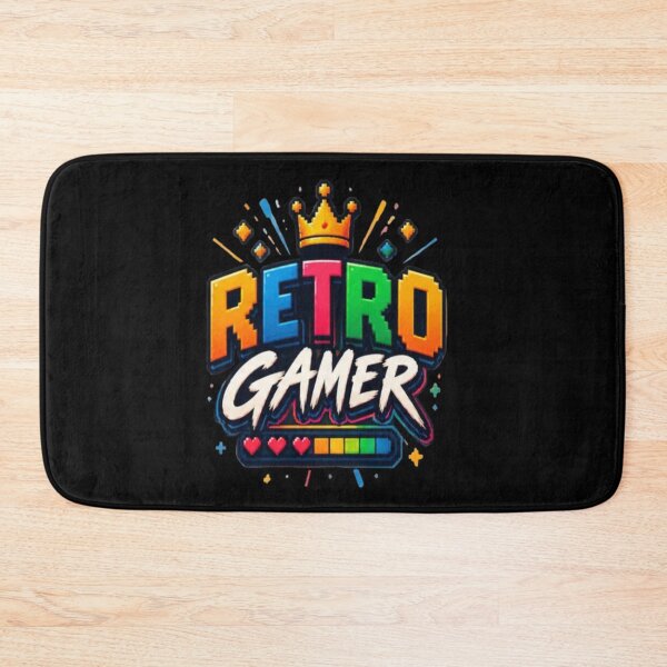 Item preview, Retro Gamer – Vintage Gaming Room Pixel Art Design designed and sold by v6ziix.