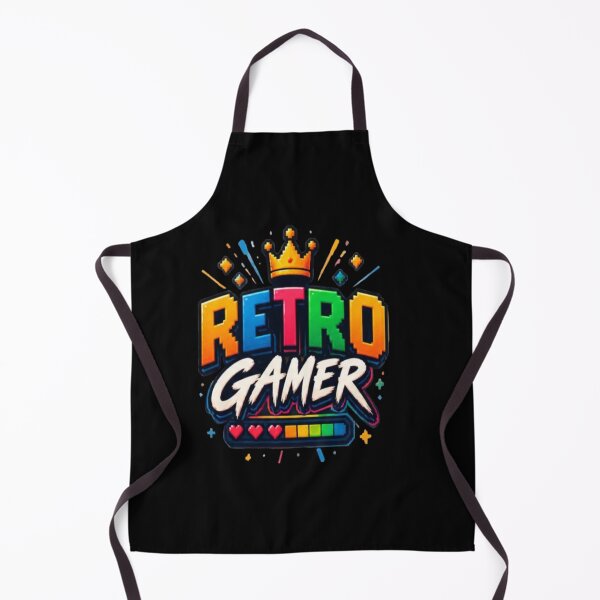 Item preview, Retro Gamer – Vintage Gaming Room Pixel Art Design designed and sold by v6ziix.