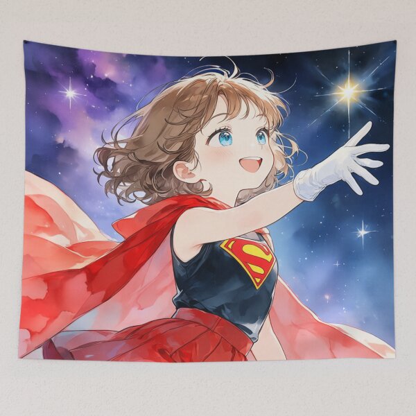 Item preview, Starlight Supergirl designed and sold by ColourLibrary.