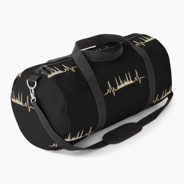 Item preview, Heartbeat of Faith – Madinah Green Dome Minimalist Islamic Skyline designed and sold by D-Islamic.