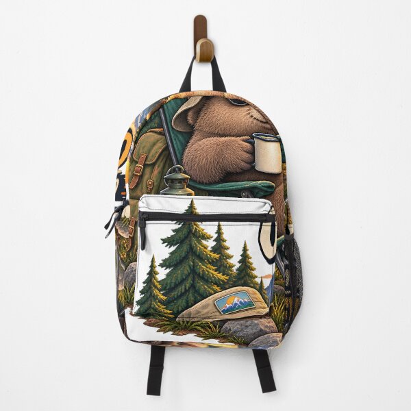 Item preview, Outside Is My Office – Funny Relaxed Wombat Camping designed and sold by LinaDesign Store.