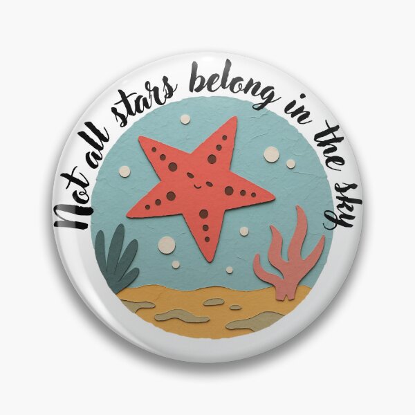 Item preview, Not All Stars Belong in the Sky - Papercraft Ocean Starfish designed and sold by DonnaRaine.
