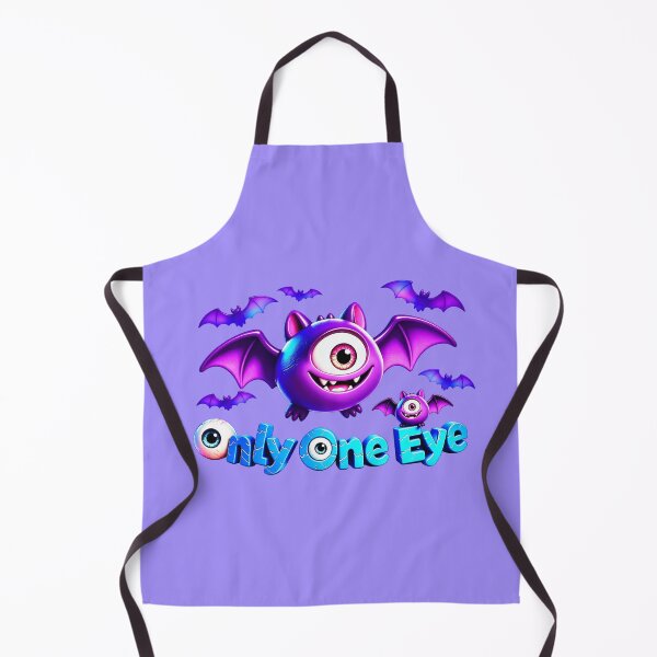 Item preview, Cute One-Eyed Halloween Monster Pumpkin – Only One Eye designed and sold by DreamyTupelo.