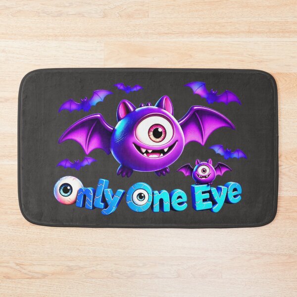Item preview, Cute One-Eyed Halloween Monster Pumpkin – Only One Eye designed and sold by DreamyTupelo.