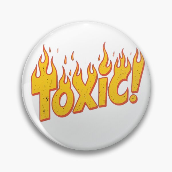 Item preview, Gen Z Toxic Flames Retro Comic Typography Graphic designed and sold by Crown & Claw.