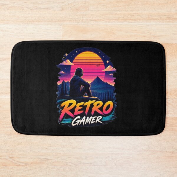 Item preview, Retro Gamer  Vintage Gaming Room Pixel Art Design designed and sold by v6ziix.