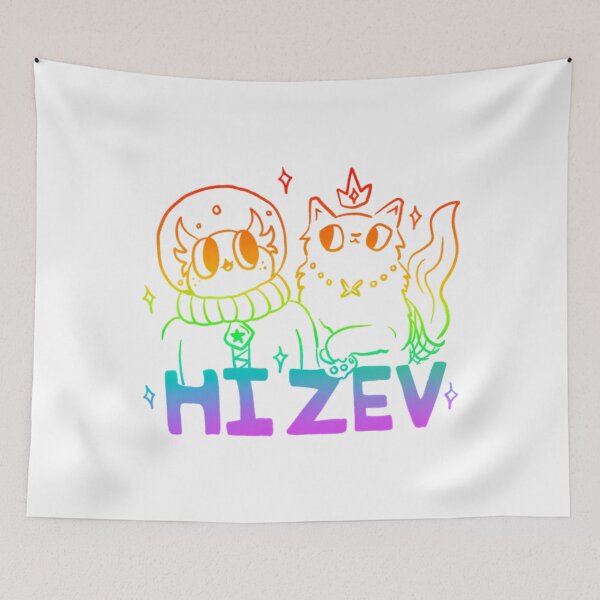Item preview, Hi Zev Dungeon Crawler Carl Rainbow designed and sold by LoperJanine.
