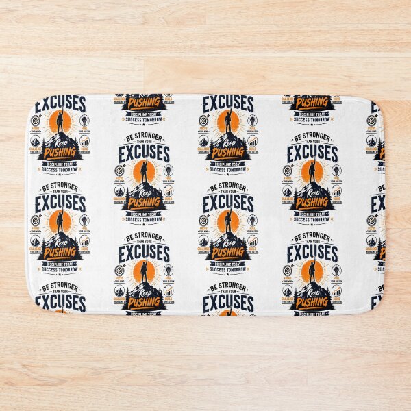Item preview, Stronger than excuses  designed and sold by urbanshop7.