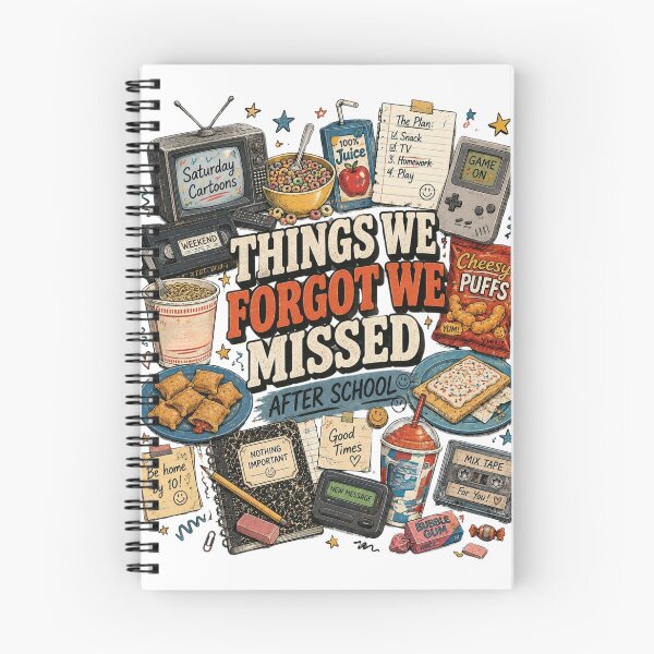 Item preview, Things We Forgot We Missed After School Edition – 90s Vintage Nostalgia designed and sold by CulturalCurios.