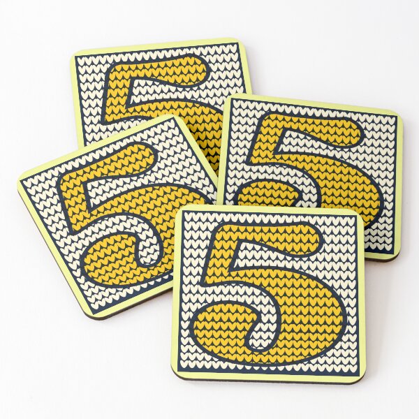 Item preview, Number 5, Five designed and sold by minimalartstory.