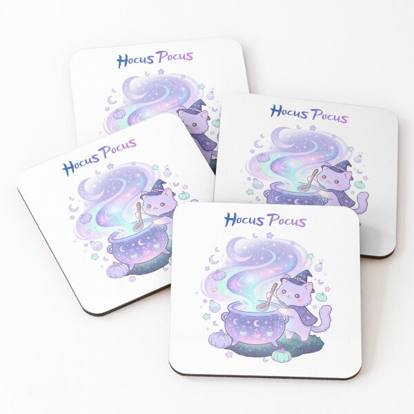 Item preview, Hocus Pocus Cute Witch Cat Magic Potion Halloween Art designed and sold by NikBrin Prevail .