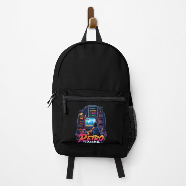 Item preview, Retro Gamer Vintage Gaming Room Pixel Art Design designed and sold by v6ziix.