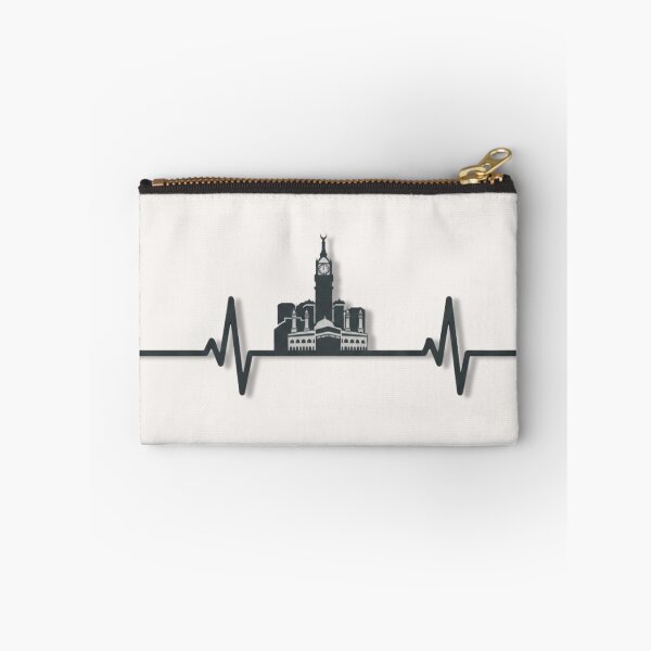 Item preview, Makkah Heartbeat (V.1) – Kaaba & Clock Tower Islamic Skyline Design designed and sold by D-Islamic.