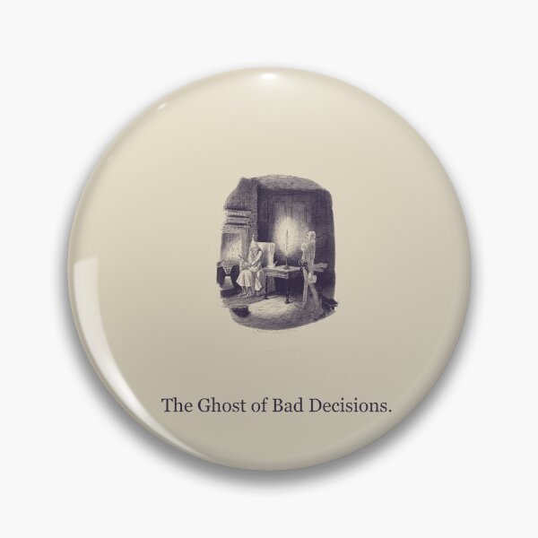 Item preview, The Ghost of Bad Decisions — Vintage Christmas Carol Tee designed and sold by Core-E.