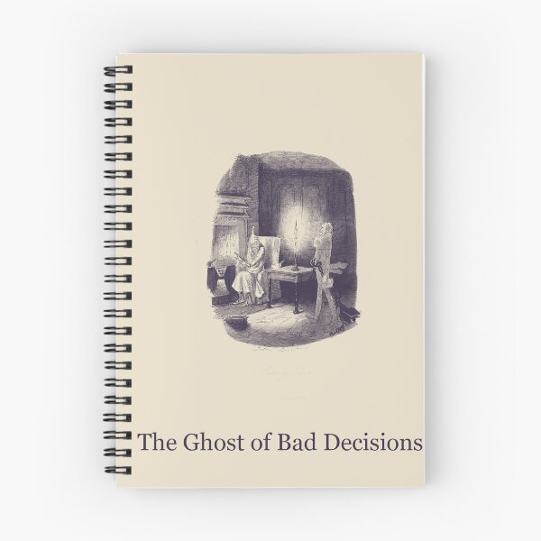 Item preview, The Ghost of Bad Decisions — Vintage Christmas Carol Tee designed and sold by Core-E.