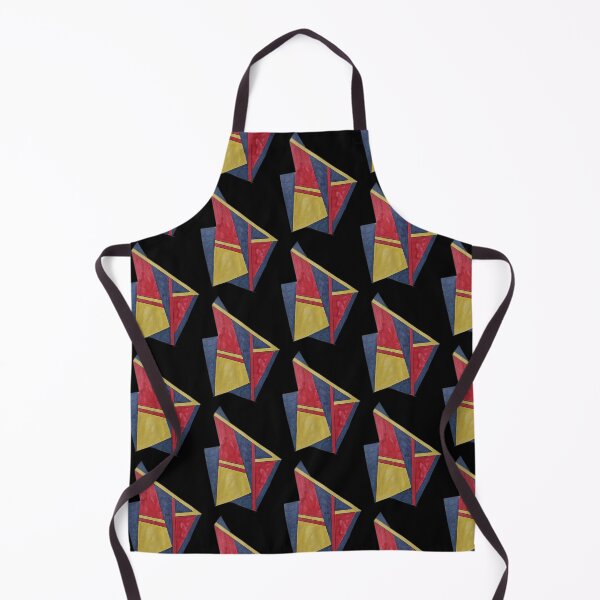 Item preview, Modern Red Blue Abstract Geometric Illustration designed and sold by energyoflove333.