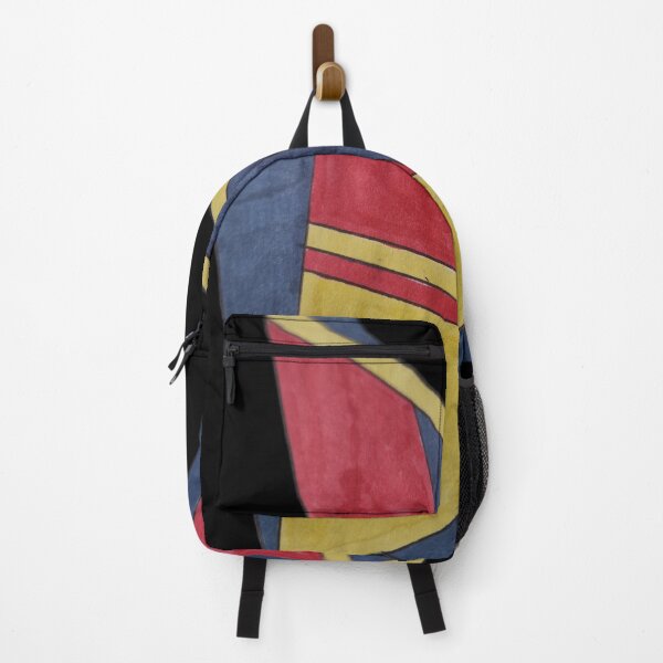 Item preview, Modern Red Blue Abstract Geometric Illustration designed and sold by energyoflove333.