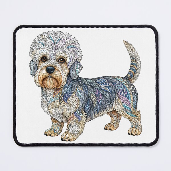 Item preview, Dandie Dinmont Terrier designed and sold by PaintedbyCarol.