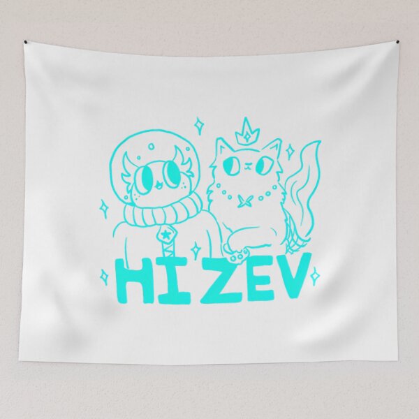 Item preview, Hi Zev Dungeon Crawler Carl Aqua designed and sold by LoperJanine.