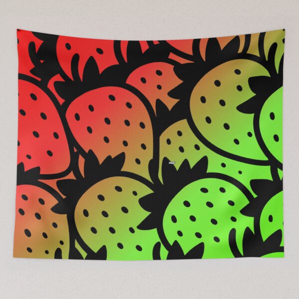 Item preview, STRAWBERRY - Psychedelic Pattern designed and sold by YOFANTZ!.