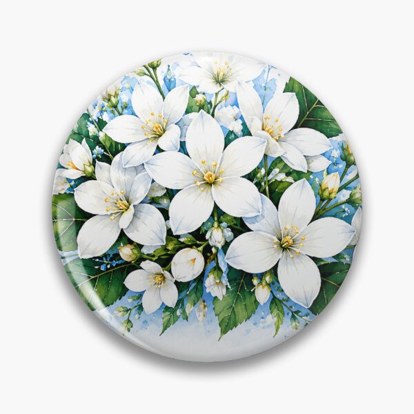 Item preview, Jasmine Flowers of Purity and Grace designed and sold by New Wave Artworks & Odds &Ends.