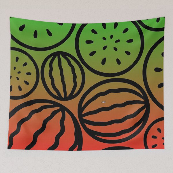 Item preview, THE ABSTRACT WATERMELON - Psychedelic Pattern designed and sold by YOFANTZ!.