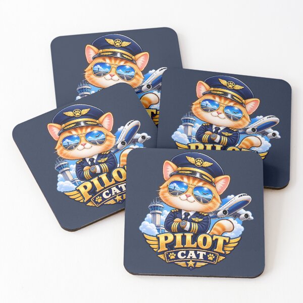 Item preview, Pilot Cat  designed and sold by Meow Story .