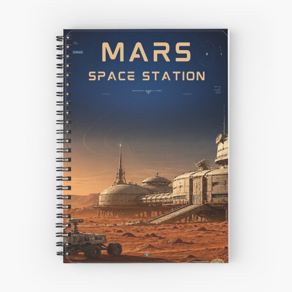 Item preview, Mars Space Station Sci-Fi Tech Design designed and sold by Astro Technical.