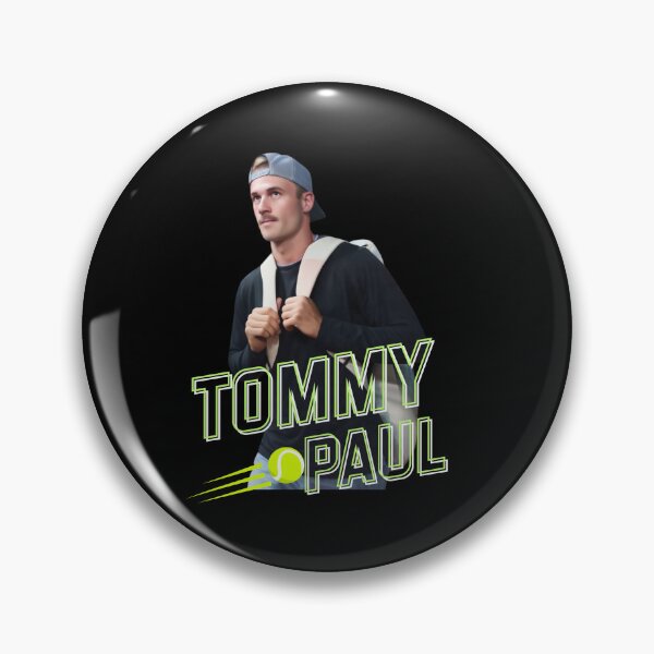 Item preview, Tommy Paul Tennis Star Retro Typography Graphic designed and sold by RahniNM.