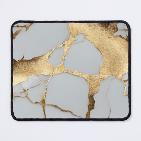Item preview, Kintsugi Pottery Art - Wabi-Sabi Japanese Gold Repair Print designed and sold by Purrfecta.