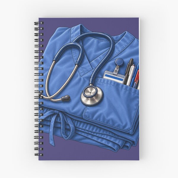 Item preview, Medical Scrubs Sticker – Aesthetic Healthcare Illustration – Gift for Medical Students designed and sold by Infinite Images.