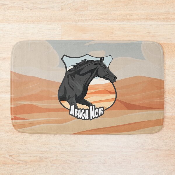 Item preview, An Abaga horse at a gallop, a crest, and a desert designed and sold by Cheval-de-coeur.