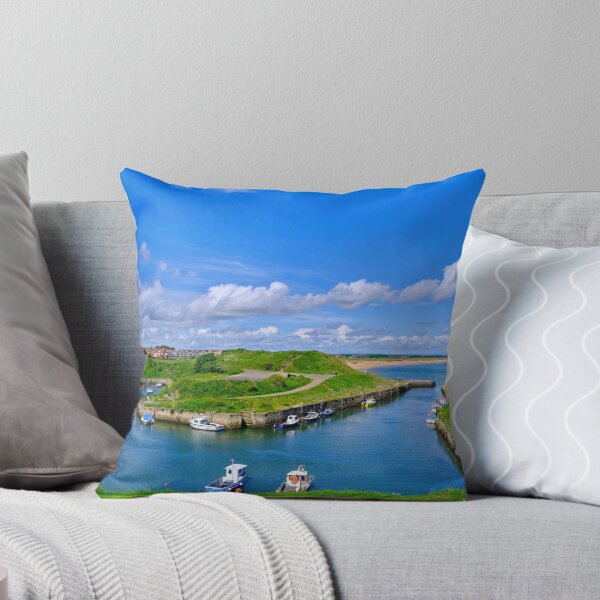 Aperçu de l'œuvre Port de Seaton Sluice à marée haute créée et vendue par Violaman.