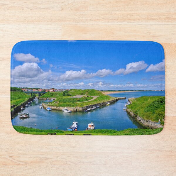 Item preview, Seaton Sluice Harbour at High Tide designed and sold by Violaman.