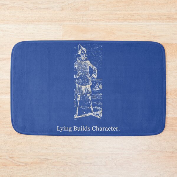 Item preview, Lying Builds Character — Vintage Pinocchio Tee designed and sold by Core-E.