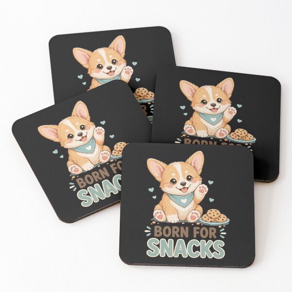 Item preview, Cute Corgi Born For Snacks Puppy Dog Lover designed and sold by markymaarty.