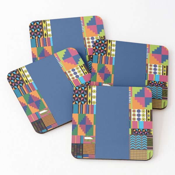 Item preview, Vibrant Geometric African Textile Pattern designed and sold by MammothArt.