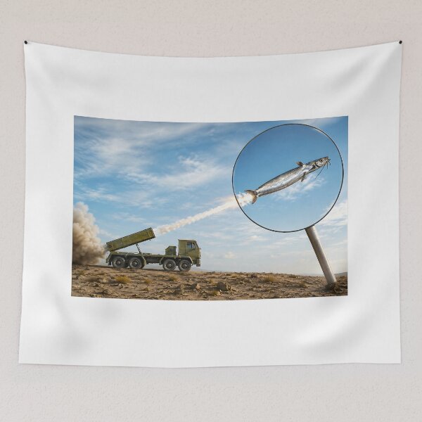 Item preview, Missile Fish designed and sold by ales-panz.