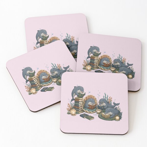 Item preview, Fin-Tastic Readers – Dolphin Book Club designed and sold by NinaCreator.