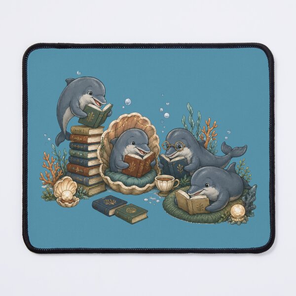 Item preview, Fin-Tastic Readers – Dolphin Book Club designed and sold by NinaCreator.